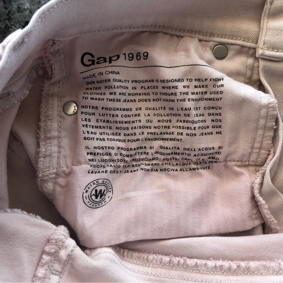 GAP 1969 Soft Pink Resolution True Skinny Jeans - Picture 12 of 16